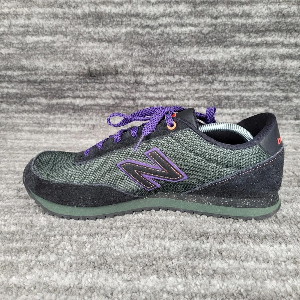 New Balance‎ 501 Men's Sneakers Green Black Purple Laces Size 11.5 MZ501CKJ